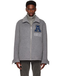 Axel Arigato Gray Campus Jacket