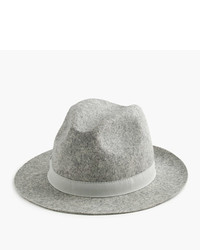 J.Crew Short Brimmed Italian Wool Felt Hat