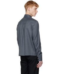 CALVINLUO Gray Shirt