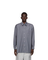 Uniforme Paris Grey Cool Wool Shirt
