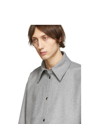 Acne Studios Grey Sarwin Long Sleeve Shirt