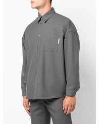 Marni Long Sleeve Wool Shirt