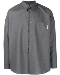 Marni Long Sleeve Wool Shirt