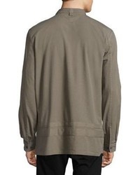 Helmut Lang Solid Long Sleeve Shirt