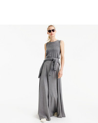 J.Crew Collection Maxi Skirt In Wool Flannel