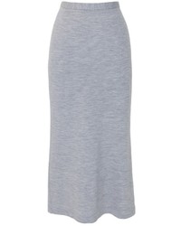 Tibi Wool Jersey Tube Skirt