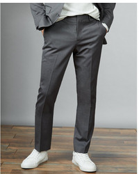 Express Classic Gray Wool Blend Suit Pant