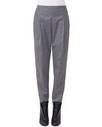 Akris Punto Fiola Wool Slouchy Pants