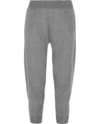 Stella McCartney Wool Track Pants Gray