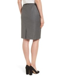 BOSS Vileana Wool Blend Suit Skirt