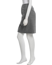 Balenciaga Wool Pencil Skirt