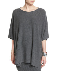 Eileen Fisher Fisher Project Wool Poncho Top