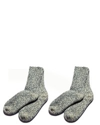 Grey Wool Socks