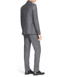 Givenchy Extra Trim Fit Birds Eye Wool Suit