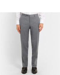 Canali Grey Regular Fit Wool Suit