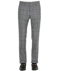 Gucci Prince Of Wales Wool Flannel Suit