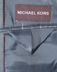 Michael Kors Michl Kors Slim Fit Two Button Two Piece Suit Gray