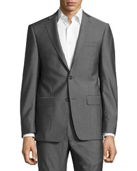 Michael Kors Michl Kors Slim Fit Two Button Two Piece Suit Gray
