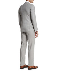 Ike Behar Two Piece Wool Suit Gray
