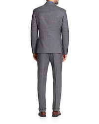 Brunello Cucinelli Wool Blend Pinstriped Suit
