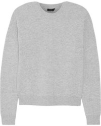 Joseph Boiled Wool Sweater Gray