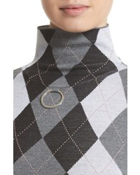 Stella McCartney Ring Detail Arygle Sweater