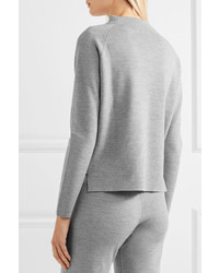Allude Wool Sweater Gray