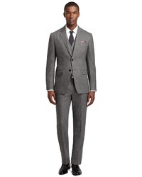 Brooks Brothers Milano Fit Donegal Tweed Three Piece 1818 Suit