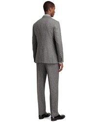 Brooks Brothers Milano Fit Donegal Tweed Three Piece 1818 Suit