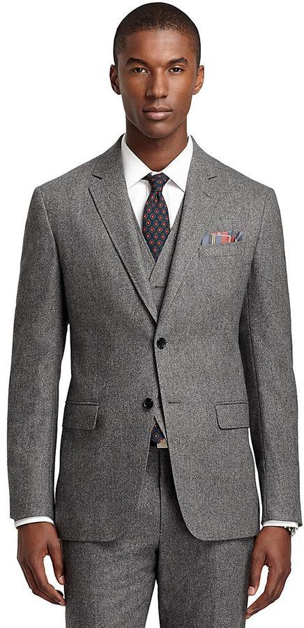 Brooks Brothers Milano Fit Donegal 