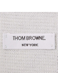 Thom Browne 5cm Striped Knitted Mlange Wool Tie