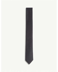Eleventy Slim Wool Tie
