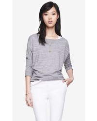 Express Space Dyed Oversized Tunic Sweater