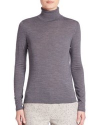 BOSS Fabuna Virgin Wool Turtleneck Sweater