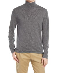 Vince Long Sleeve Wool Cashmere Turtleneck Sweater