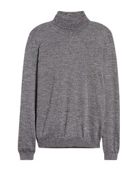 BOSS Musso Virgin Wool Turtleneck Sweater