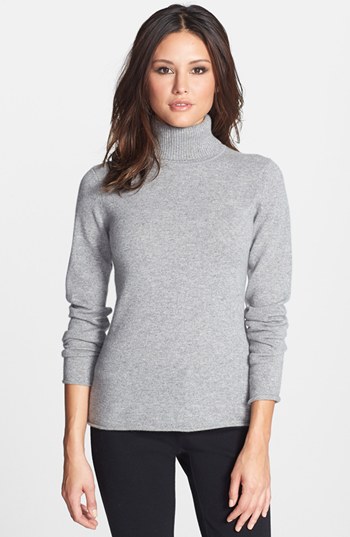 Pure Amici Cashmere Turtleneck Sweater, $118 | Nordstrom | Lookastic