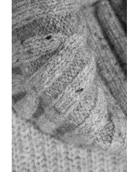 Sonia Rykiel Ribbed Wool Blend Turtleneck Sweater