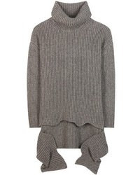 Balenciaga Wool Blend Turtleneck Sweater