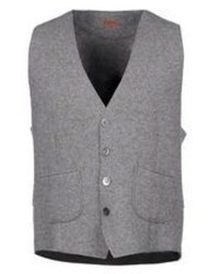 Grey Wool Waistcoat