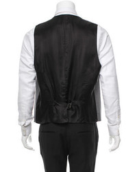 Dolce & Gabbana Jacquard Wool Vest