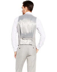 Vince Camuto Notch Grey Vest
