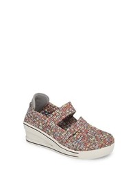 bernie mev. Frontier Woven Mary Jane Wedge