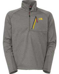 The North Face Canyonlands 12 Zip Asphalt Grey Heather Sweaters