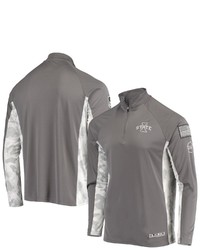 Colosseum Graycamo Iowa State Cyclones Oht Military Appreciation Swoop Quarter Zip Jacket At Nordstrom