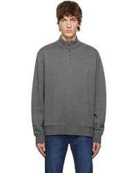 Ralph Lauren Purple Label Grey Cotton Sweater