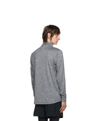 New Balance Grey Fortitech Quarter Zip Shirt