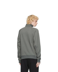 Dries Van Noten Grey Half Zip Sweatshirt