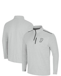 Colosseum Heathered Gray Providence Friars Great Scott Quarter Zip Jacket In Heather Gray At Nordstrom