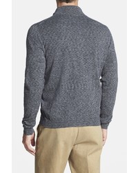 Malo Lupetto Quarter Zip Cashmere Sweater